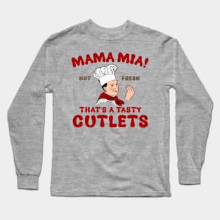 Mamamia cutlets Long Sleeve T-Shirt